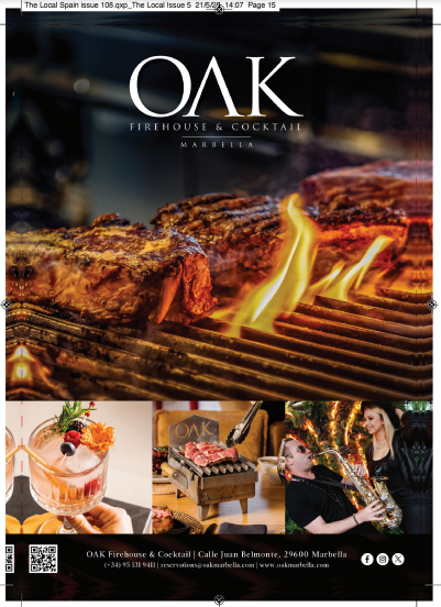 OAK: Fire House & Cocktail Bar In Marbella.