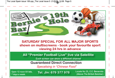 Bernie's 19th Hole Sports Bar