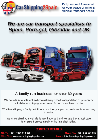 Car Shipping 2 Spain