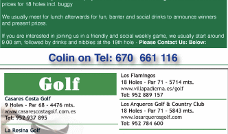 Estepona Gentlemen's Golf Society