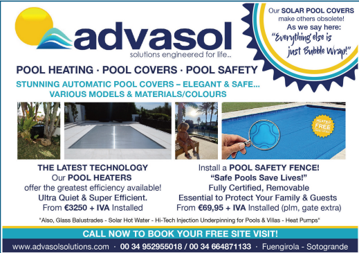 Pool Heating And Covers in Costa Del Sol