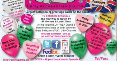 Cath's Cards & Party Gifts In Estepona, Spain