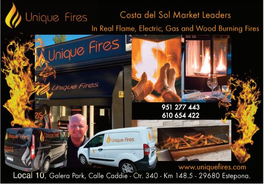 Unique Fires — Fireplace Installations Throughout the Costa Del Sol