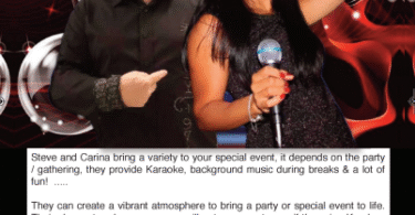 Steve & Carina Local Entertainers