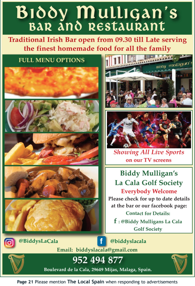 Biddy Mulligan's La Cala