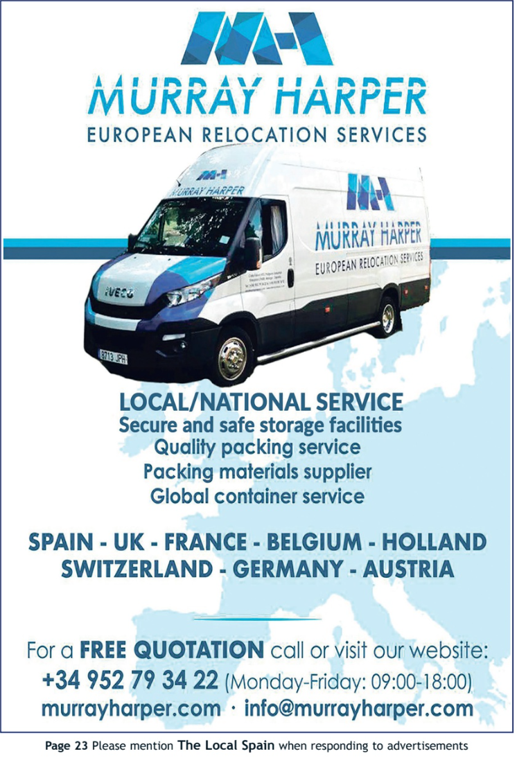 Murray Harper - transport & storage company Estepona