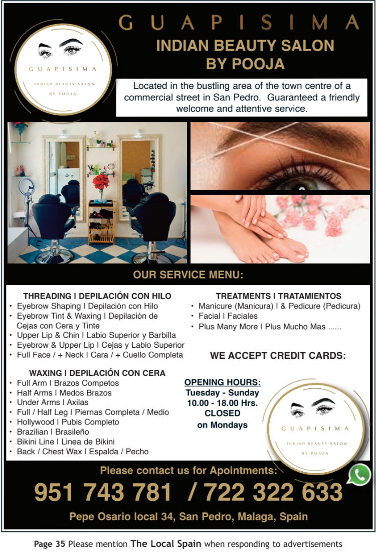 guapisima indian beauty salon